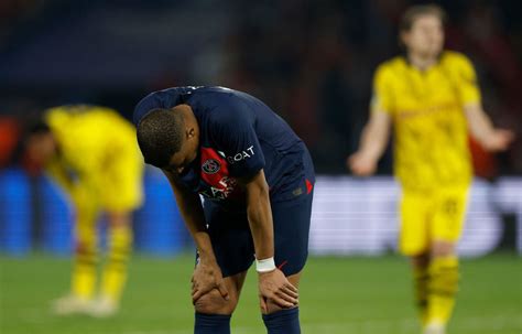 Psg Dortmund Incapables De Marquer Les Parisiens Disent Adieu à