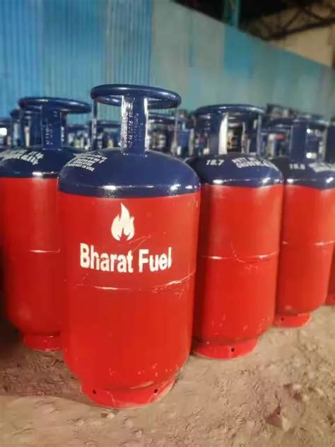 Mild Steel Kg Commercial Bharat Fuel Lpg Cylinder At Rs In Chennai