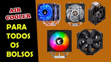 Melhor AIR COOLER CPU COOLER Para Processador RYZEN INTEL CUSTO