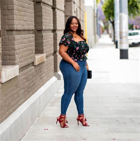 Fashion Look Featuring Wayf Plus Size Tops And Celebrity Pink Plus Size Denim By Trendycurvy