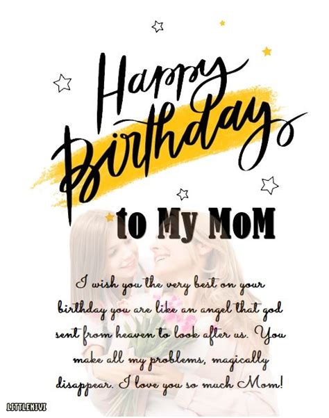 120 Heartfelt Happy Birthday Mom Quotes and Messages – LittleNivi.Com