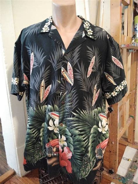 Vintage Hawaiian Shirt Mens 2xl Etsy