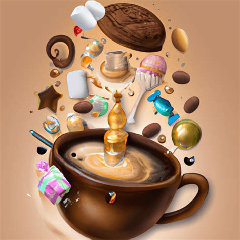 Kaffee Realistische Skurrile Detaillierte Fantasy Grafik · Creative