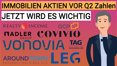 IMMOBILIEN AKTIEN Jetzt zählts Q2 Zahlen kommen Worauf nun achten