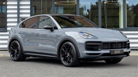 2023 Porsche Cayenne Turbo Gt Arctic Grey Walkaround 4k Youtube