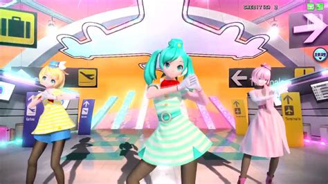 Project Diva Arcade Future Tone Tricolore Airline Youtube