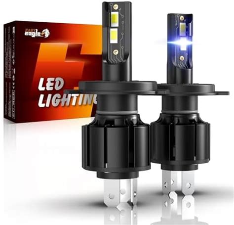 EASY EAGLE H4 LED Lampadine Per Auto HB2 9003 LED Faro 60W Abbagliante