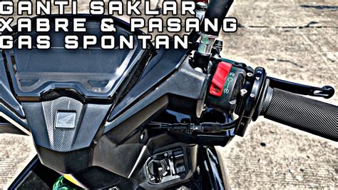 Project Vario Eps Ganti Gas Spontan Saklar Xabre Modifikasi