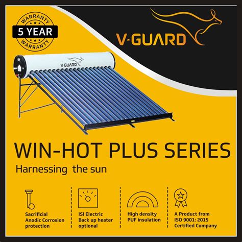 V Guard Solar Water Heater In Coimbatore Best Solar Water Heater