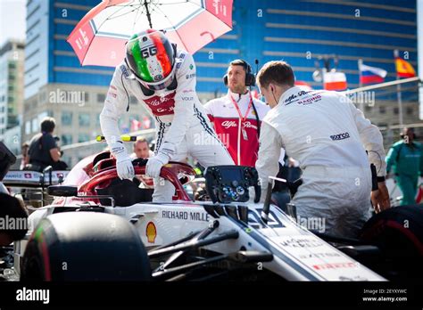 Start Of The Race Depart Giovinazzi Antonio Ita Alfa Romeo Racing