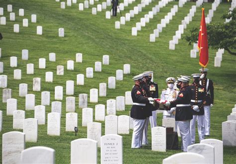 Marines Conduct A Full Honors Funeral For General John K Davis At