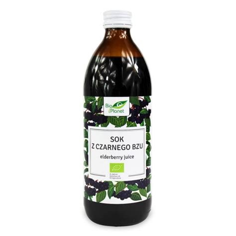 Sok Z Czarnego Bzu Bio Planet 500ml BIO Producenci Biozdrowy