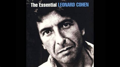 Leonard Cohen Dance Me To The End Of Love Youtube