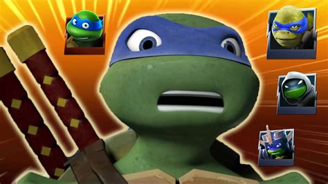 The Leader In Blue Teenage Mutant Ninja Turtles Legends Youtube