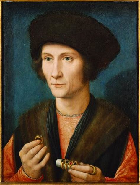 Portrait of a Goldsmith - Gerard David - WikiArt.org - encyclopedia of ...