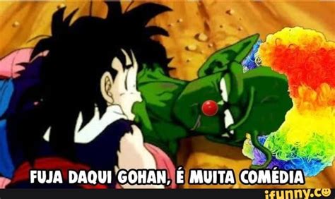 FUJA DAQUI GOHAN É MUITA COMÉDIA iFunny Brazil