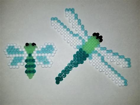 How To Make A Cute Perler Bead Dragonfly Artofit