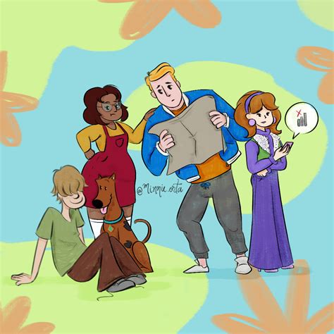 ArtStation - The Scooby Doo Gang (redesigned)