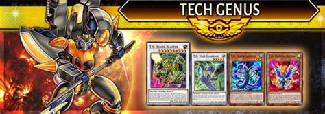 Tech Genus Deck Breakdown Guides Decks Usage Statistics Duel