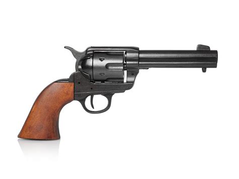 Colt Saa 1873 Gunfighter Deko Revolver Waffen Schaulade