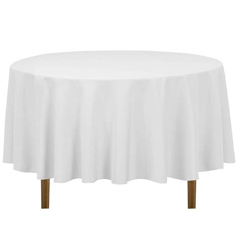 Inch White Inch Round Tablecloths Table Cloth Round Table