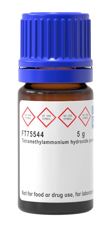 FT75544 | 10424-65-4 | Tetramethylammonium hydroxide pentahydrate