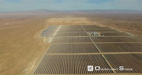 OverflightStock Ouarzazate Solar Power Station Also Called Noor