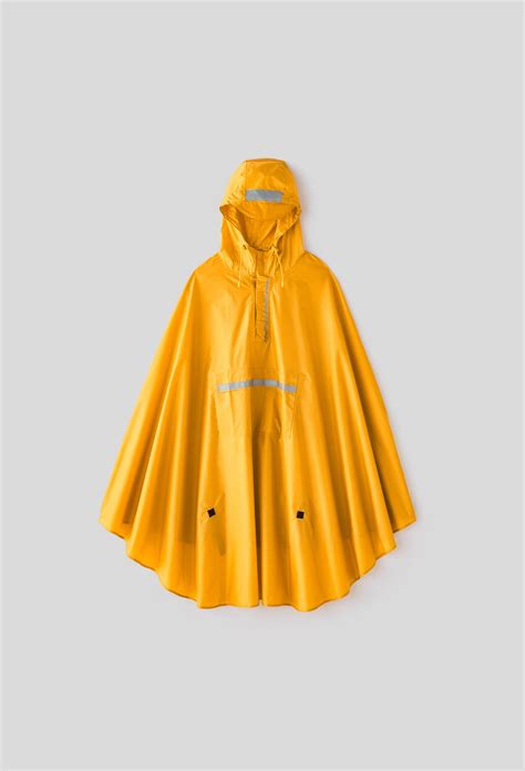 Cape De Pluie Adulte Jaune Monoprix