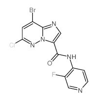 8 Bromo 6 Cloro N 3 Fluoropiridin 4 Il Imidazo 1 2 B Piridazina 3