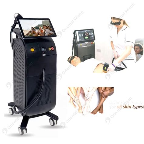 New 3 Waves Hair Removal Diode Laser Triple Wavelength Painless 755 810