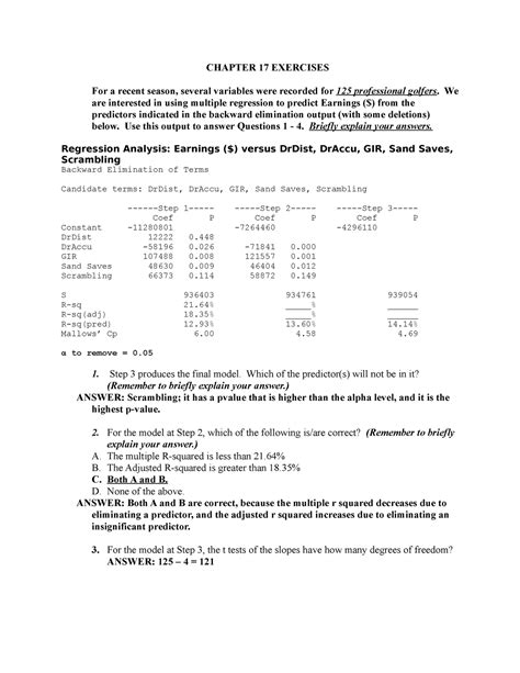 MGMT 305 Chap 17 HW DR GARY EVANS Use These Homework Packets To