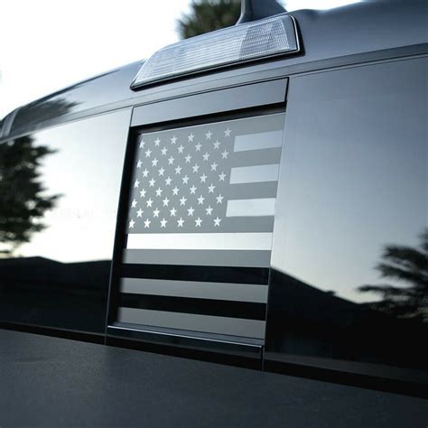 USA American Flag Window Decal Vinyl Sticker Fits ANY Vehicle | Etsy