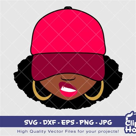 Black Lady Svg Etsy