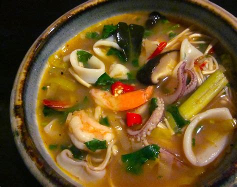 Popo S River Thai Hot Sour Seafood Soup Tom Yum Talay
