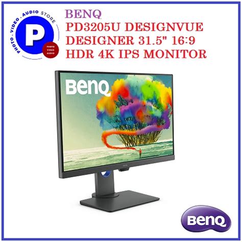 Benq Pd U Designvue Designer Hdr K Ips Monitor Shopee