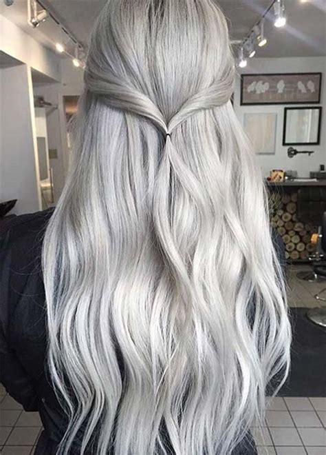 85 Silver Hair Color Ideas and Tips for Dyeing, Maintaining Your Grey ...