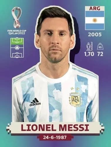 Busca Estampa Lionel Messi Album Panini Mundial Qatar 2022 A La Venta