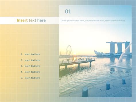 Singapore Free Ppt Template