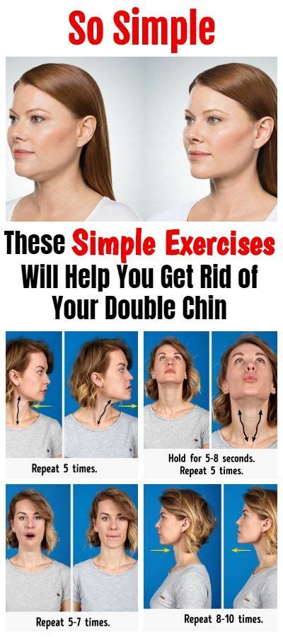 5 Exercises to Help Reduce a Double Chin