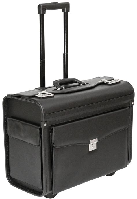 Buy Tassia Executive Leather Look Pilot Case Front Pocket Lock