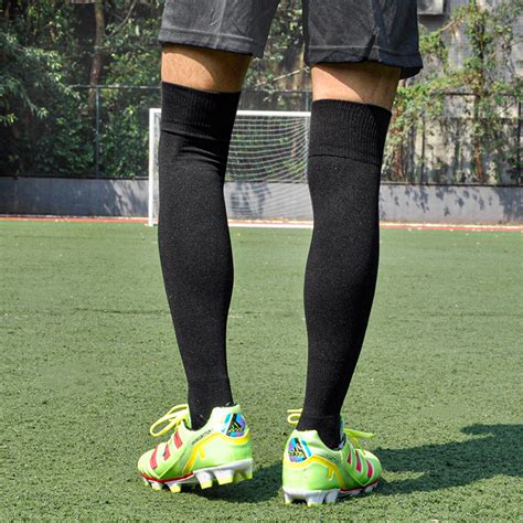 Mens Sports Football Soccer Long Socks Baseball Hockey Over Knee High Sock T Ebay