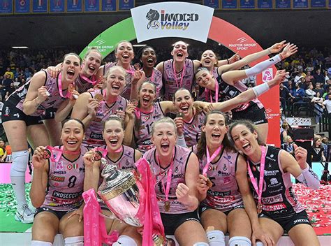 Imoco Volley Per La Sesta Volta Campione Ditalia Joma World