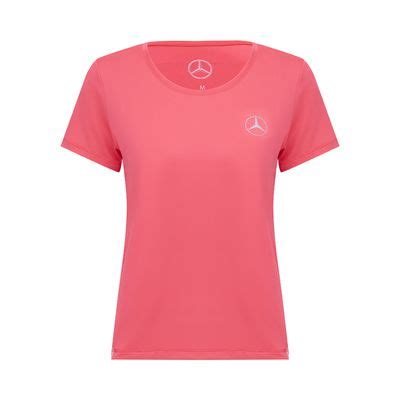 Camiseta Fitness Feminina Mercedes Benz Collection Bamaq Mercedes Benz