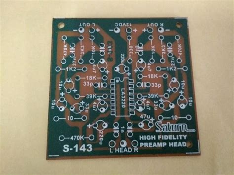 Jual PCB Hifi Preamp Head Stereo S 143 Di Lapak SATURN ELEKTRONIK