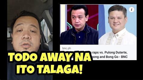 Cong Pulong Duterte At Asawa Ni Vp Sara Sasampahan Ng Kaso Ni Trillanes