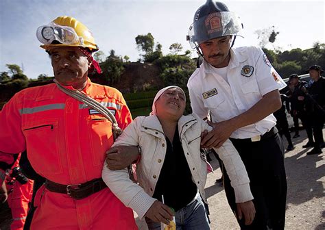 Earthquake strikes Guatemala – in pictures