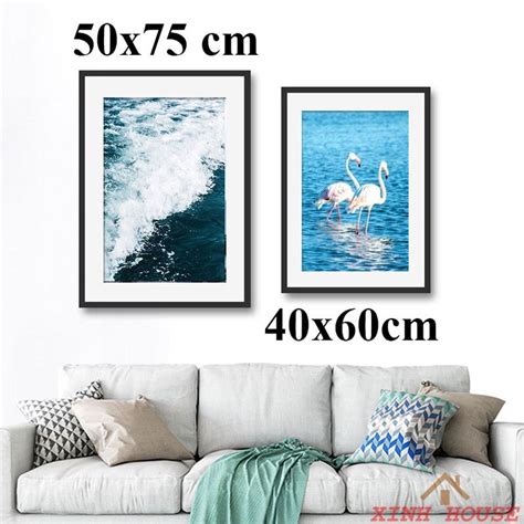 Khung ảnh 40x60 50x70 Mặt Kính Treo Tường Giá Rẻ Shopee Việt Nam