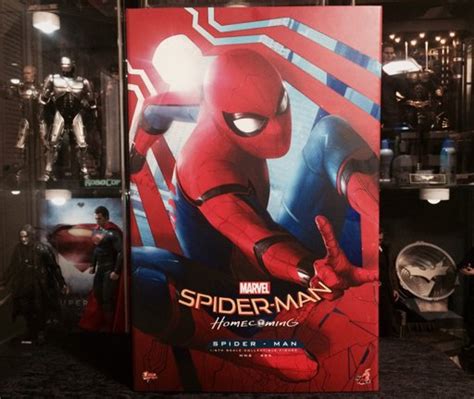 Unboxing Hot Toys Spider Man Homecoming Spider Man Figure Toys Amino