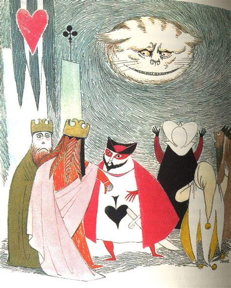 Tove Jansson Alice In Wonderland トーベ・ヤンソン ヴィンテージイラスト アリス