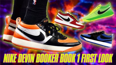 Nike Devin Booker Book First Look Youtube